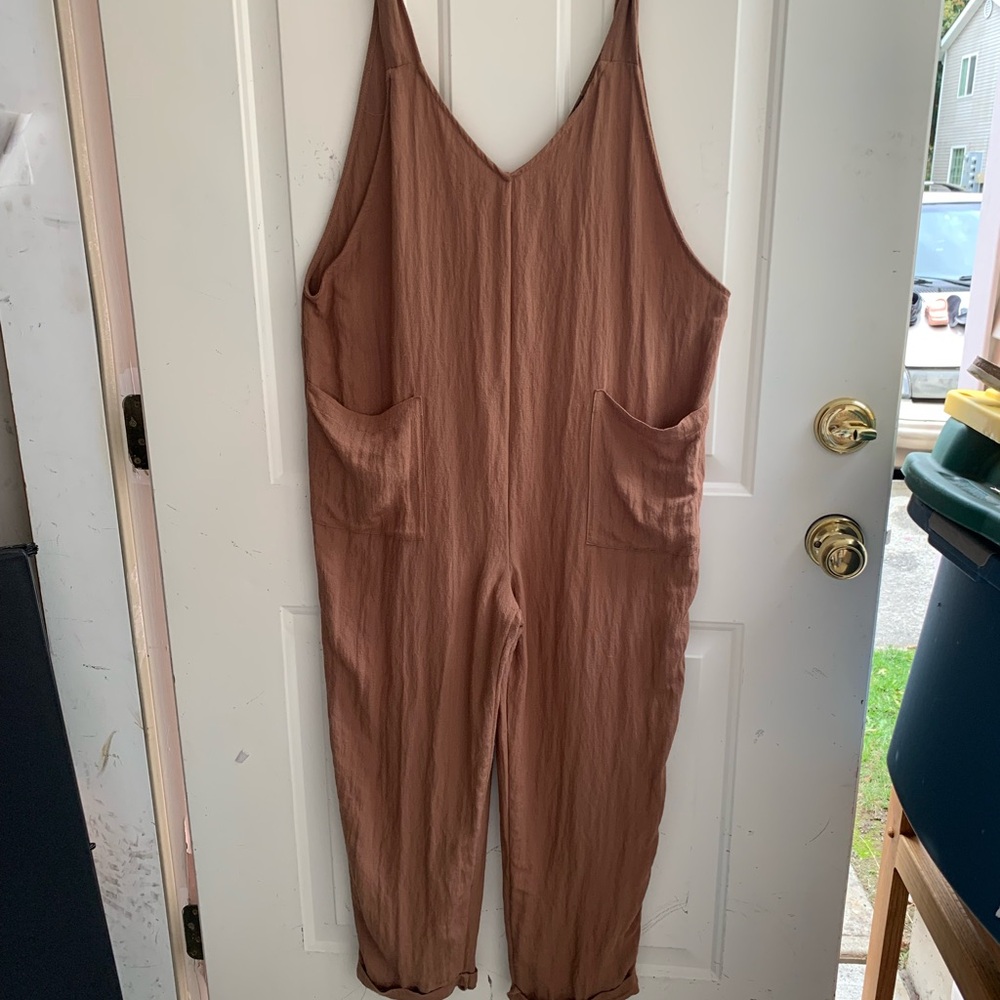 Final Touch Brown Jumpsuit
